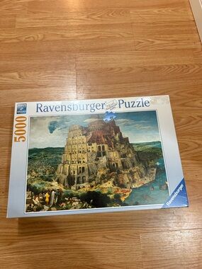 THE TOWER OF BABEL 5000 PIECES RAVENSBURGER PUZZLE NO. 17 423 2 - BRAND NEW
